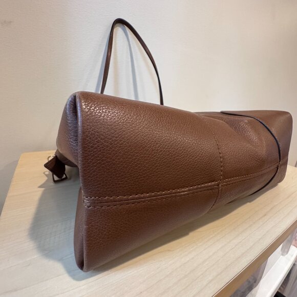 ๐ Gucci Bree Brown Leather Dome Satchel Bag | Authentic | Gently Used - Picture 9 of 16